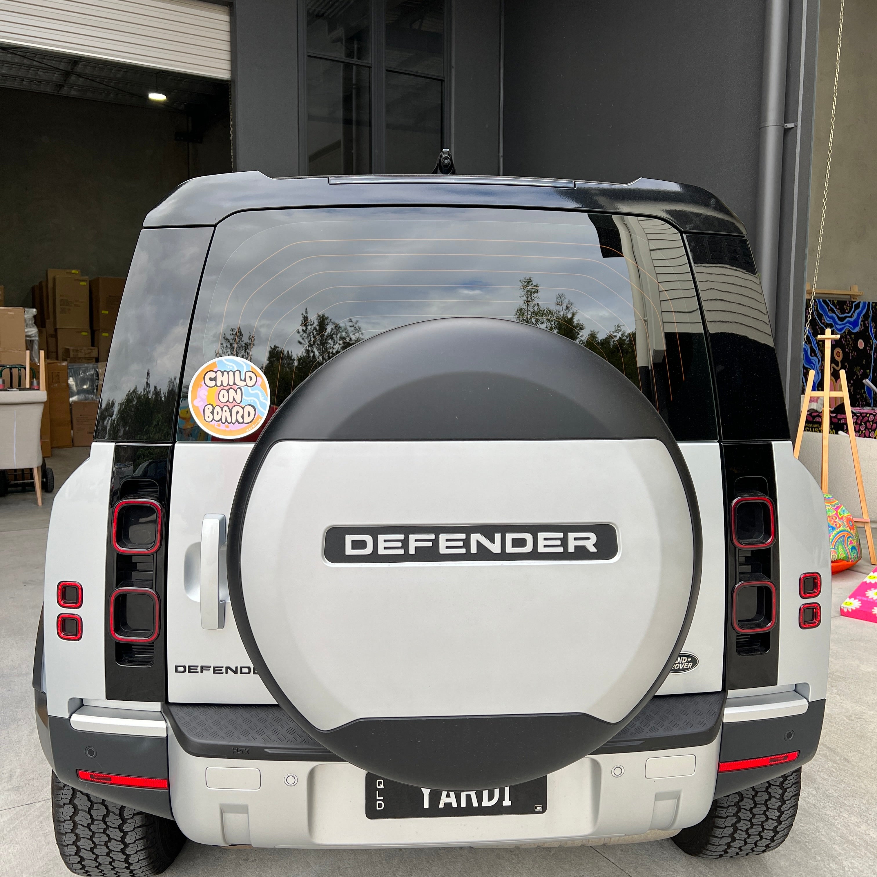 Child on Board Sticker - Round