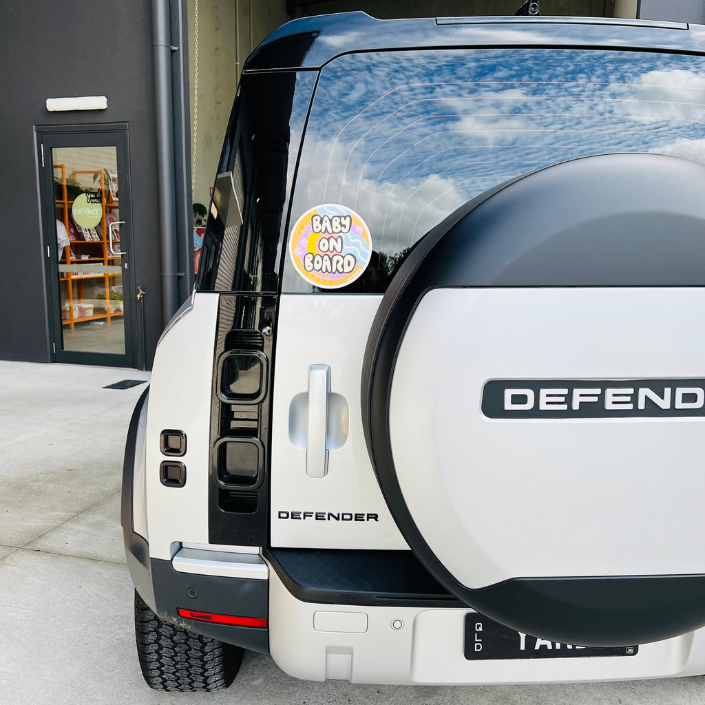 Baby on Board Sticker - Round