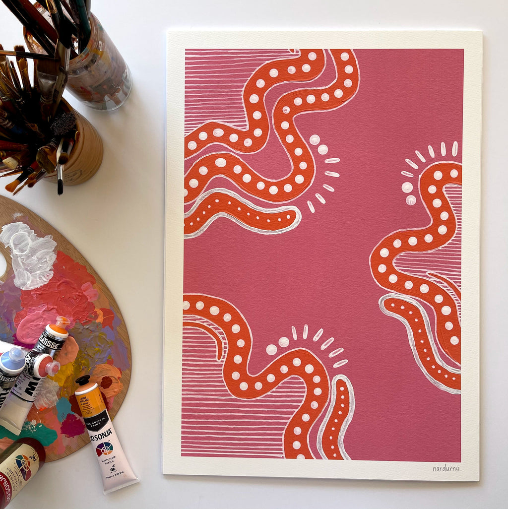Ripples Art Print