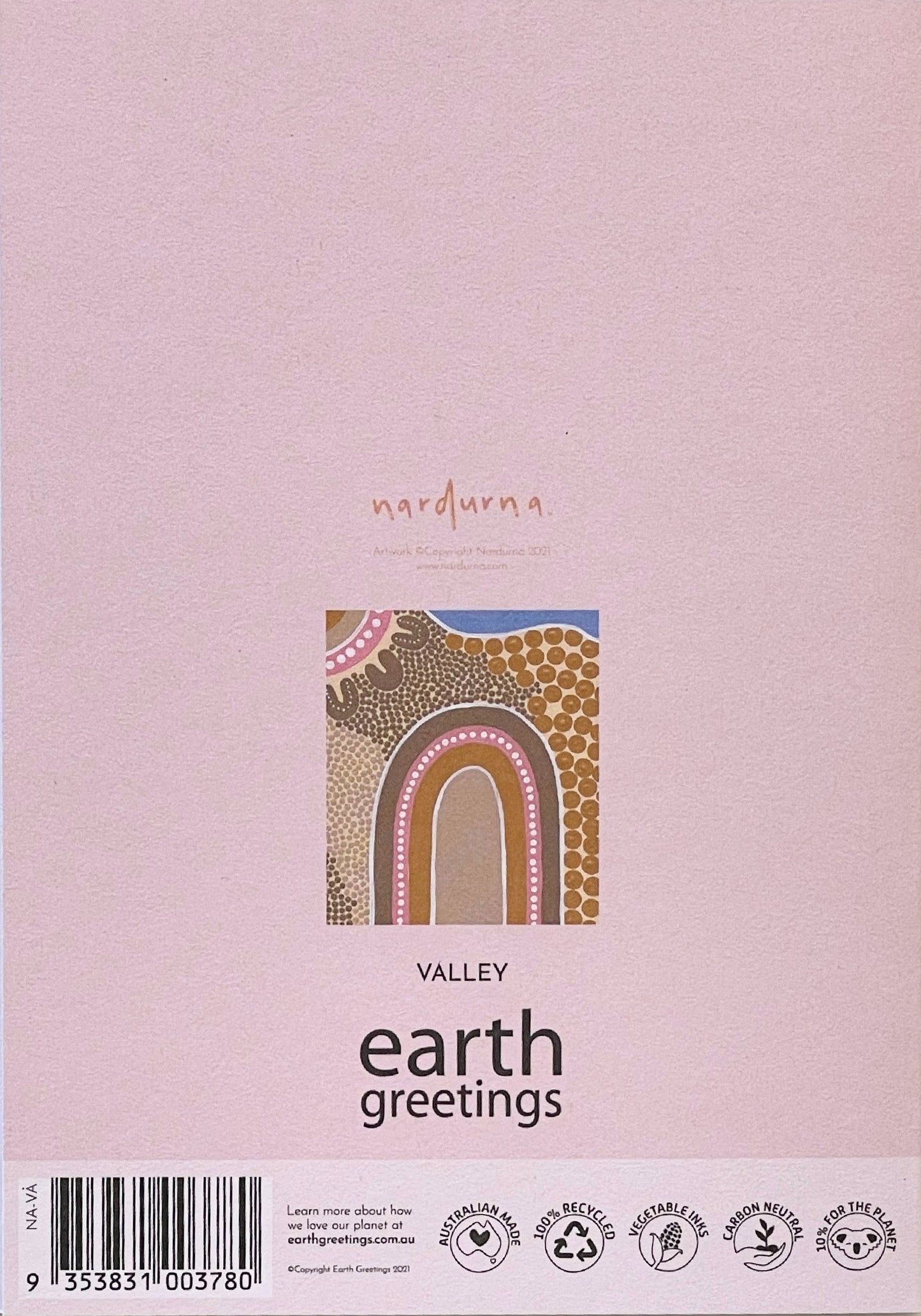 Greeting Card - Valley