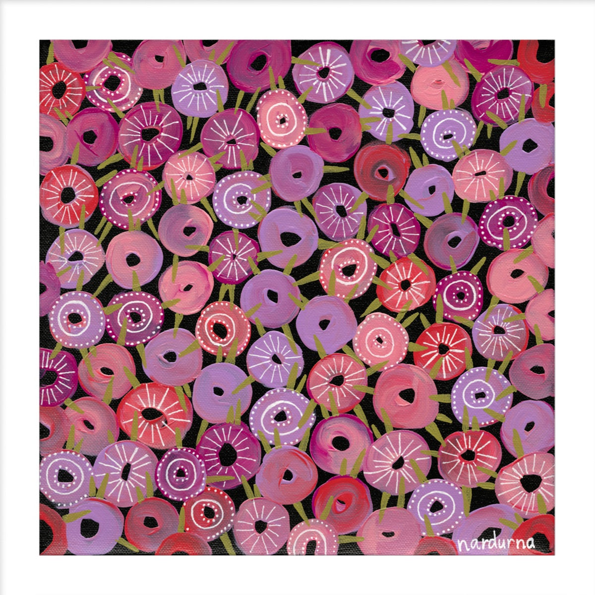 Bachelor Buttons I Art Print