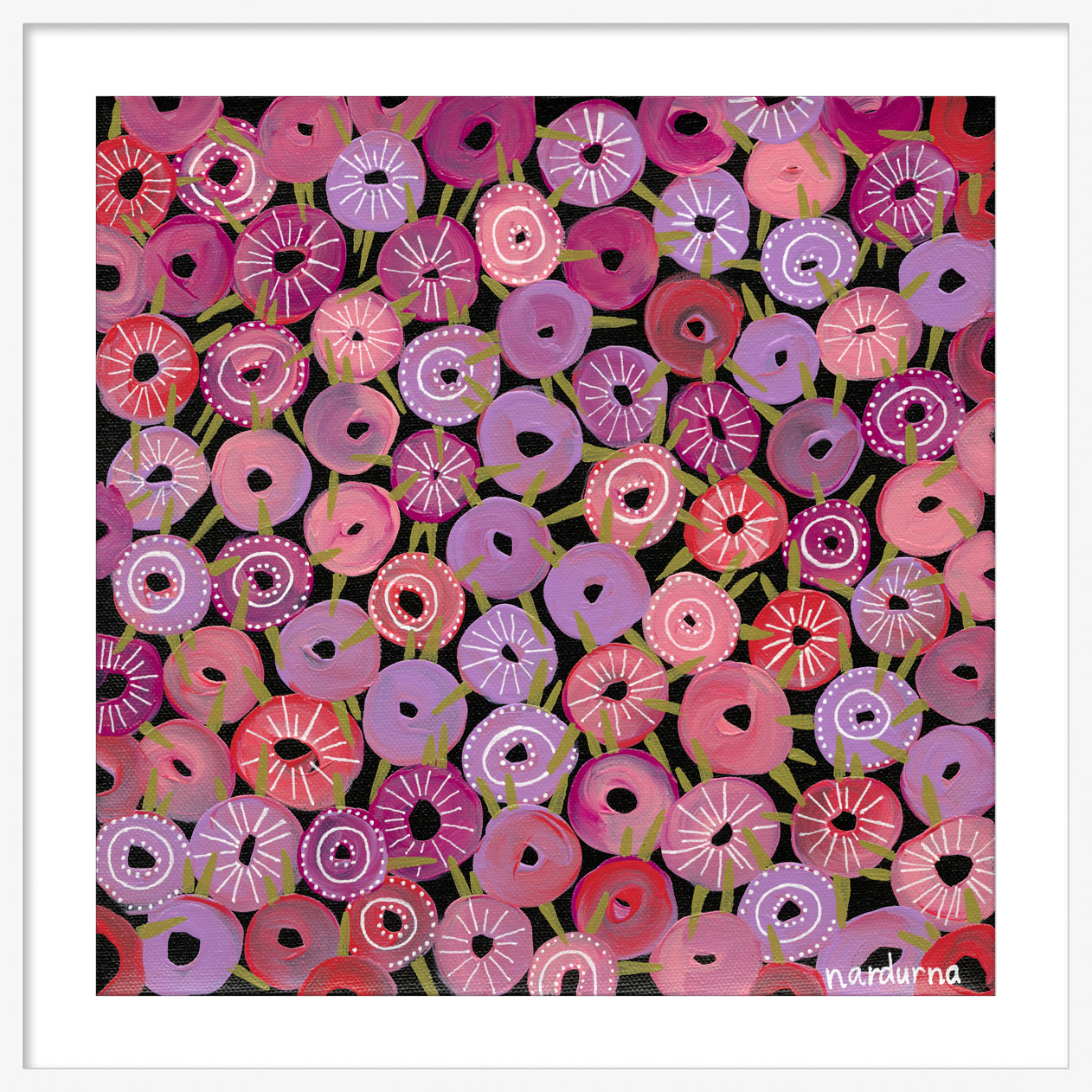 Bachelor Buttons I Art Print