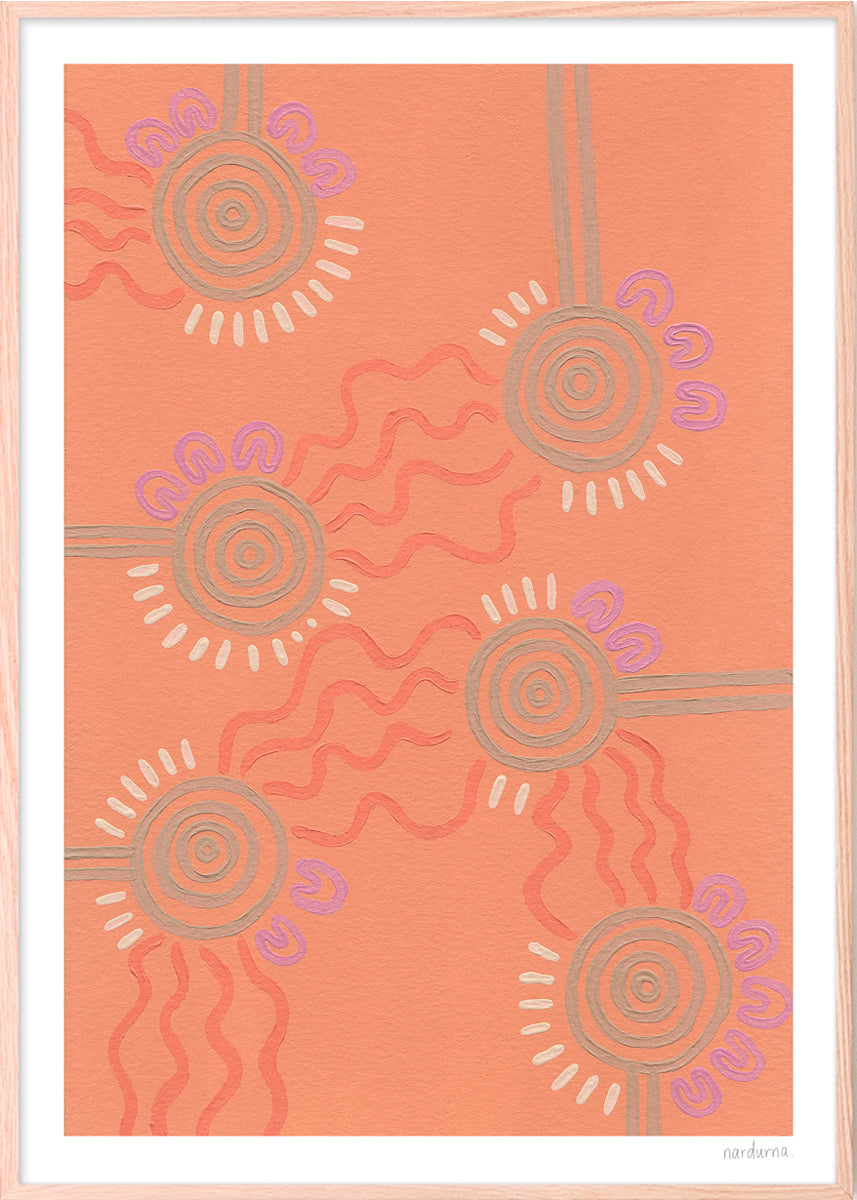 Waterholes Art Print