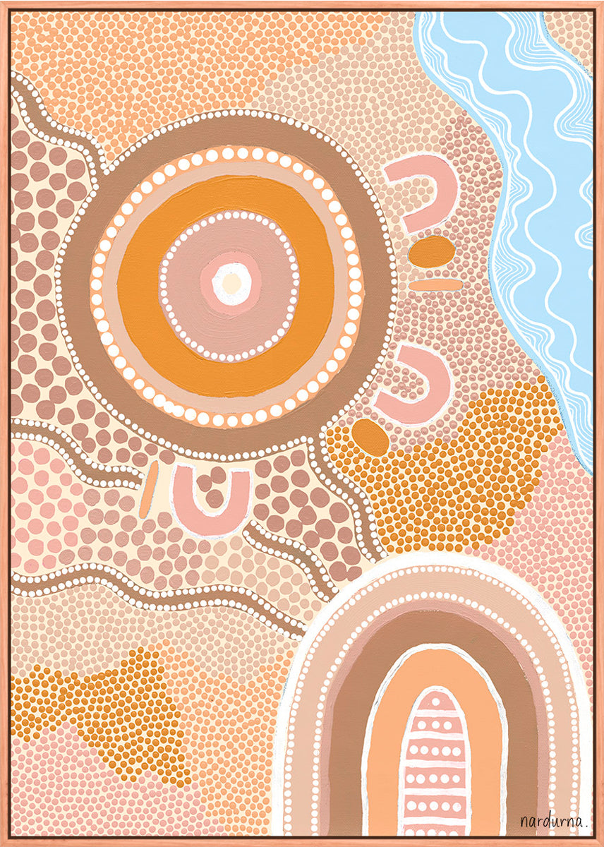 Burn Off I V2 Art Print