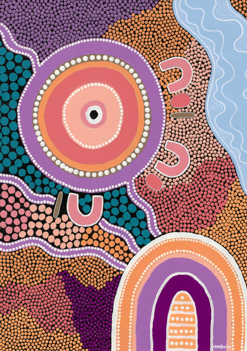 Burn Off I V3 Art Print