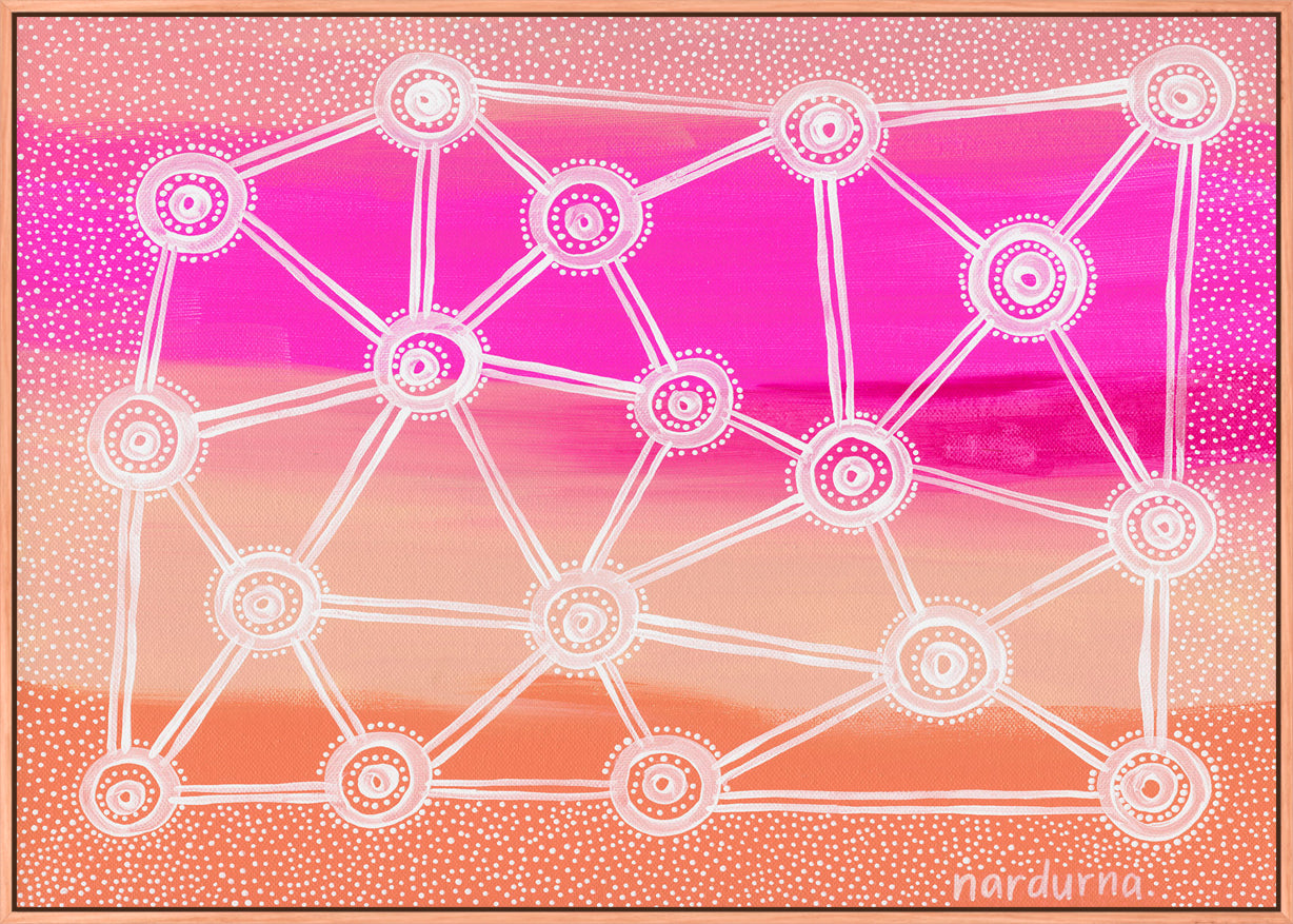 Connected Art Print