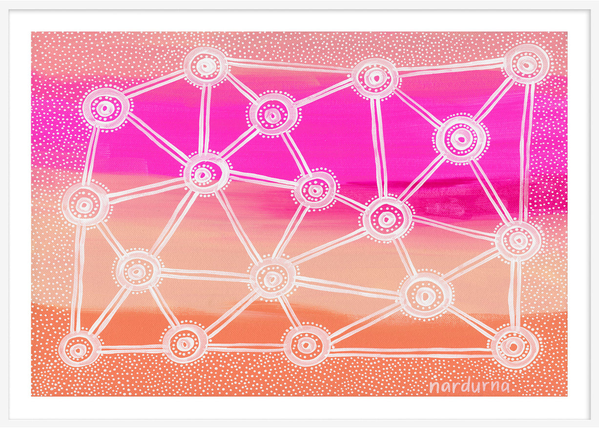 Connected Art Print