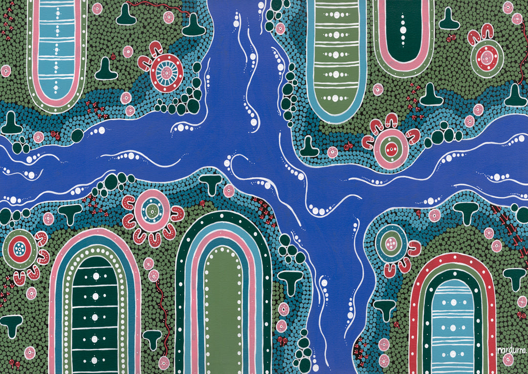 Waterways Art Print