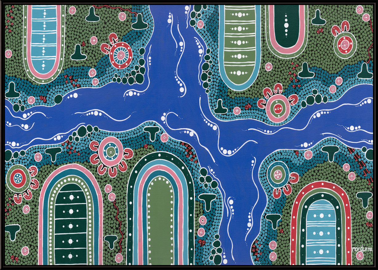 Waterways Art Print