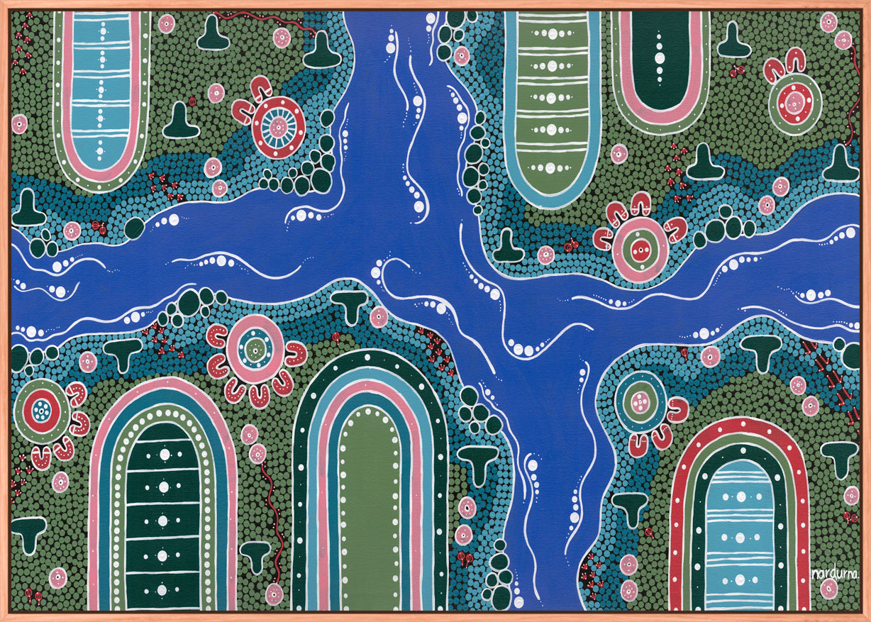 Waterways Art Print