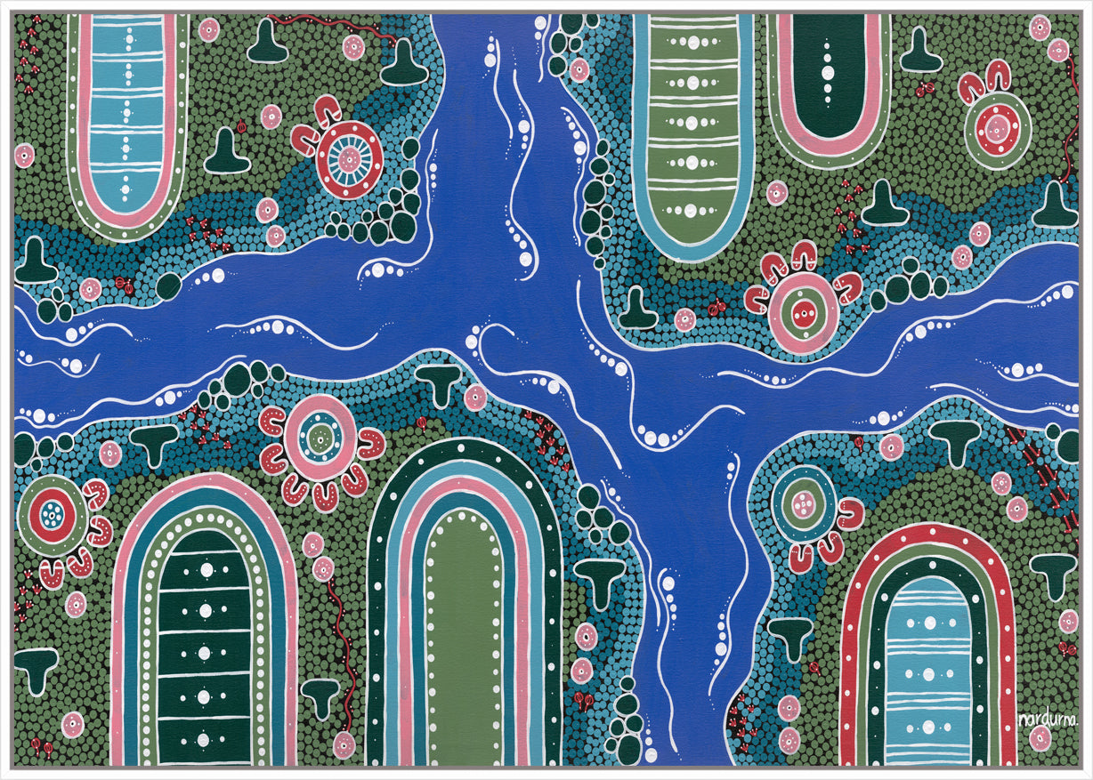 Waterways Art Print