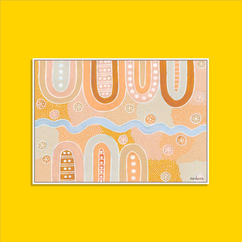 Seven Hills V2 Art Print